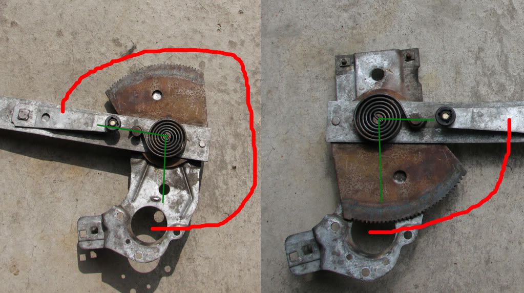 window regulator spring tension loading Corvette Forum